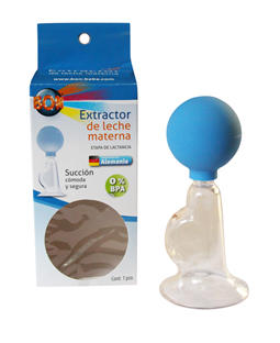 Extractor de leche materna